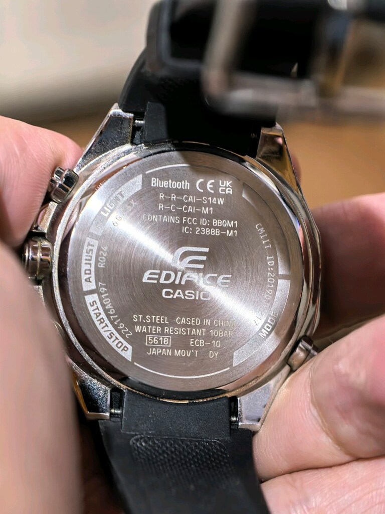 Casio Edifice (modül 5618 / ECB-10) - 2