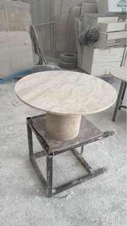 Traverten sehpa - 6
