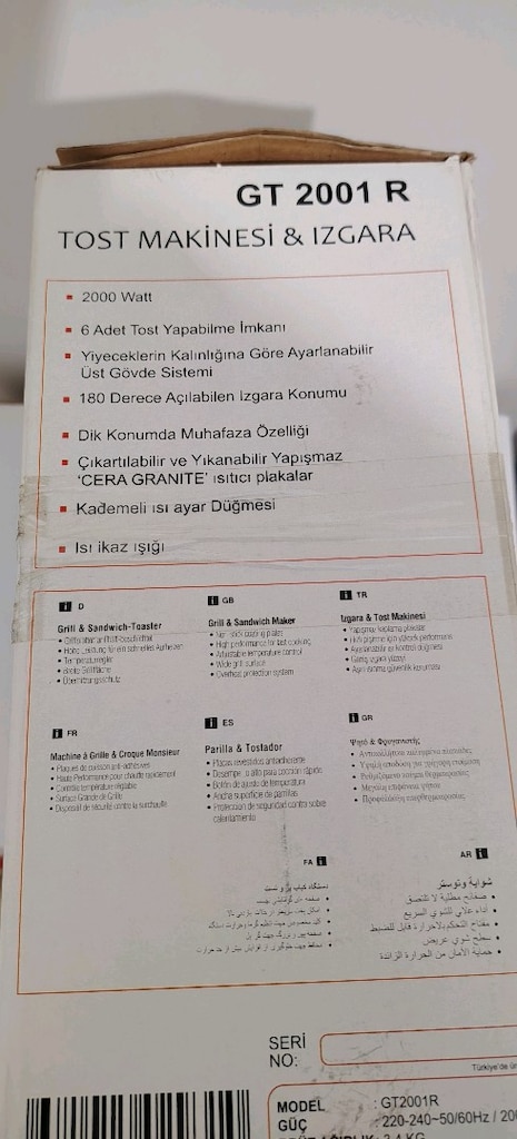 sıfır tost makinesi - 7