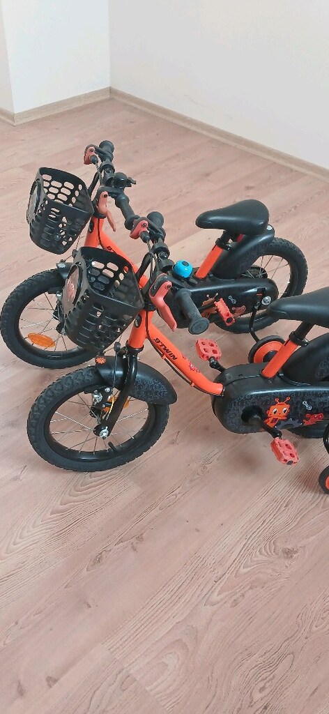 btwin çocuk bisikleti jant Decathlon YENİ GİBİ Ön Sepetli - 2