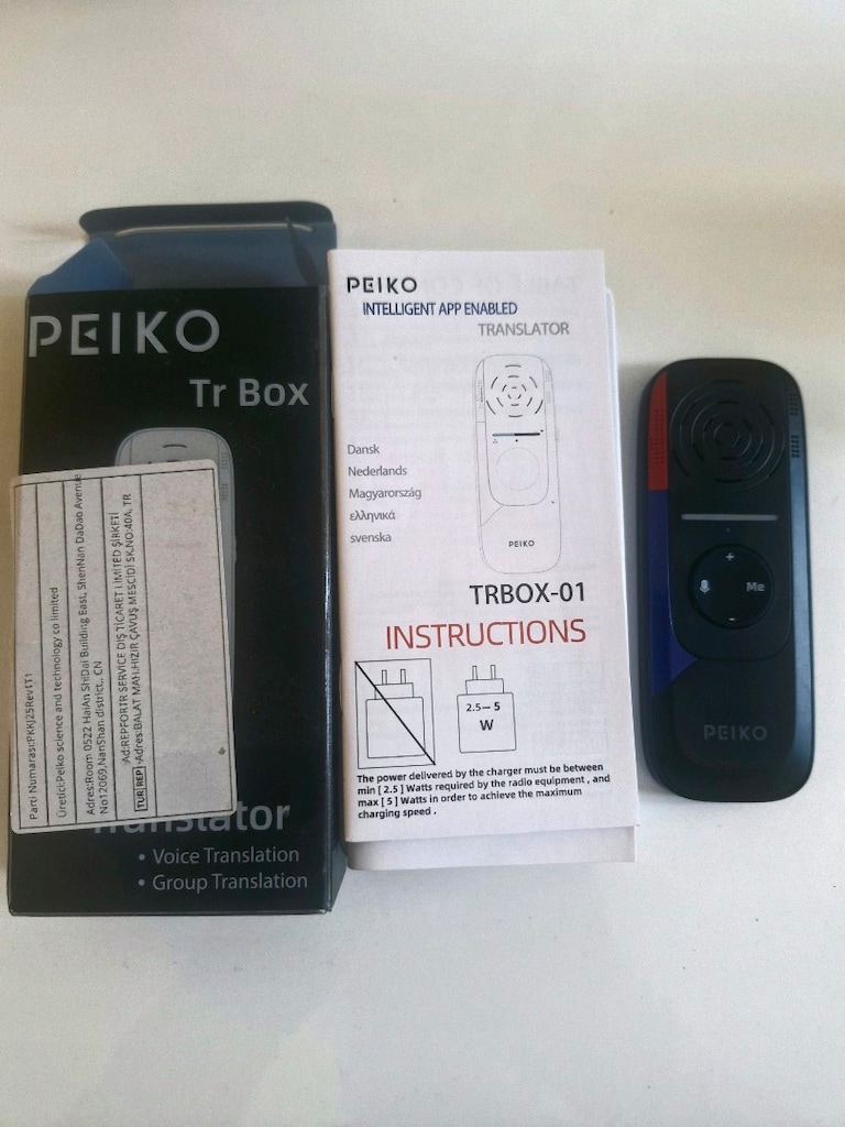 PEIKO TRBOX TRANSLATÖR ÇEVİRİCİ - 2