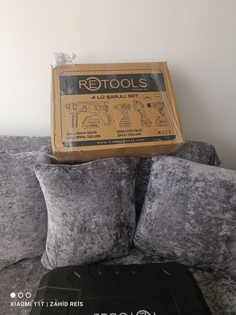 RETOOLS 120 NM MATKAP 800 NM TORKLU SOMUN SÖKMELİ YENİ SERİ 4LÜ SET - 3