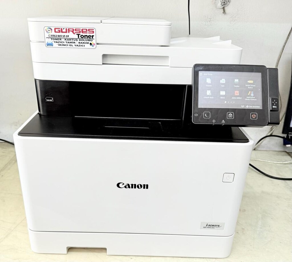 Yazıcı Canon MF744CDW Tarayıcı + Fotokopi Renkli Çok Fonksiyonlu - 3