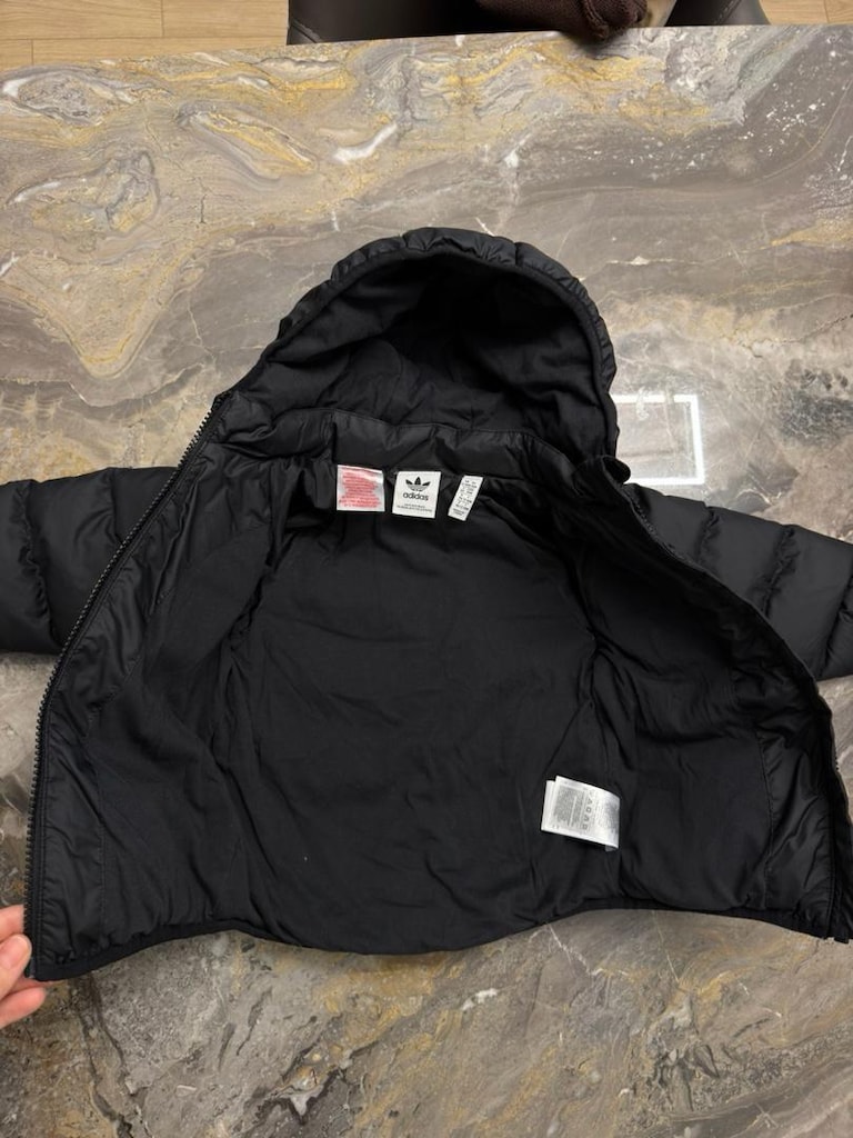 Adidas Kapüşonlu Kuş Tüyü Çocuk Montu - 5