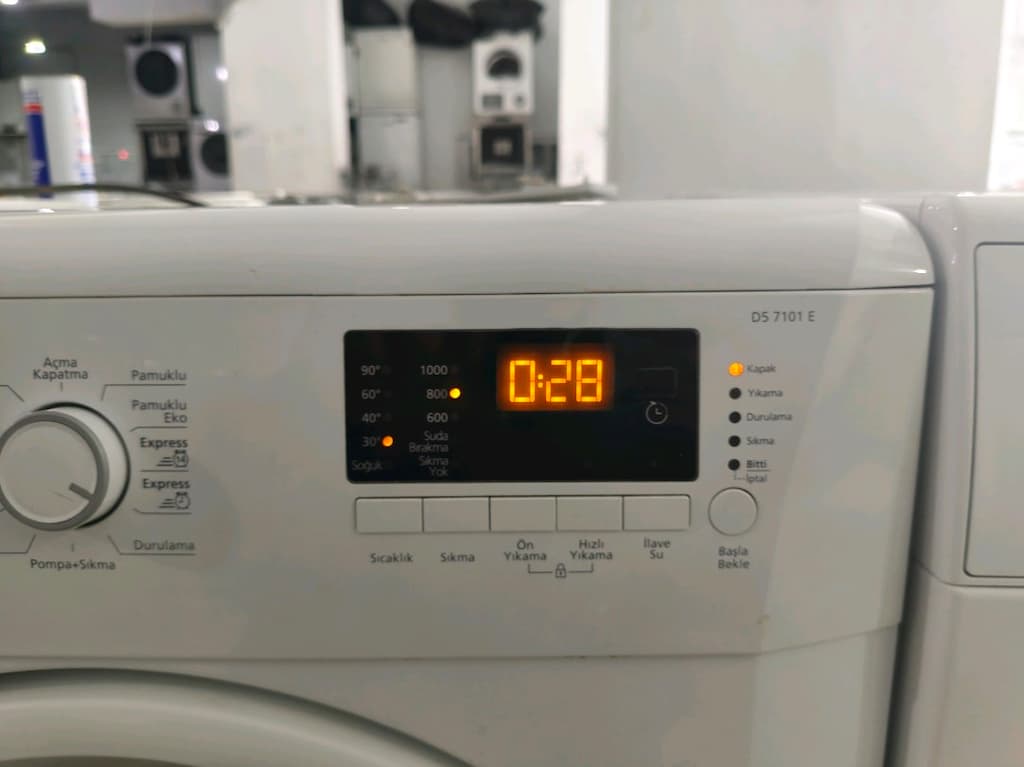 Beko 7 kg 1000 devir dijital ekran çok temiz çamaşır makinesi - 7