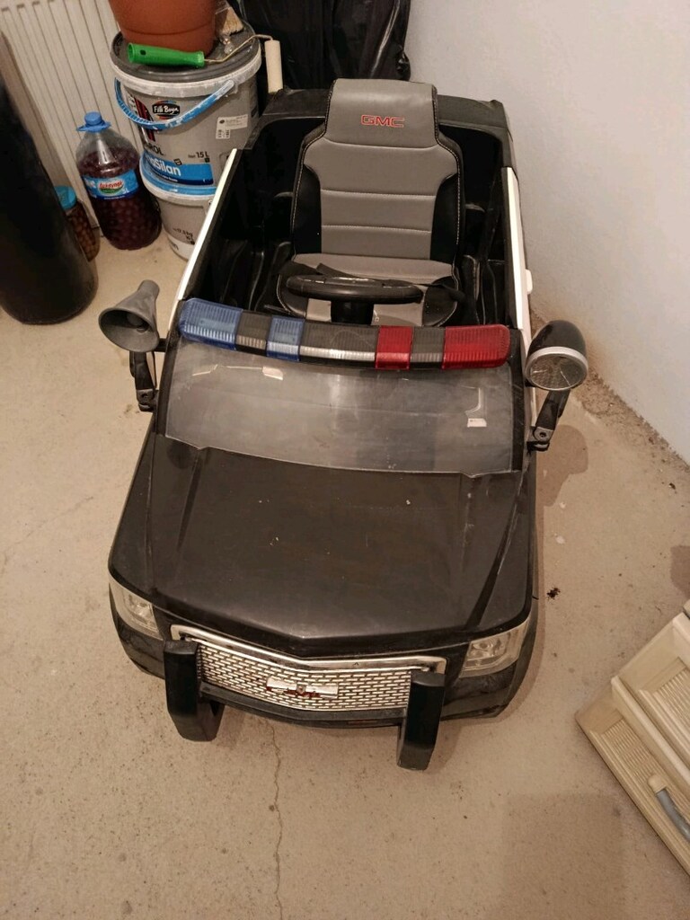 akülü polis arabası - 2