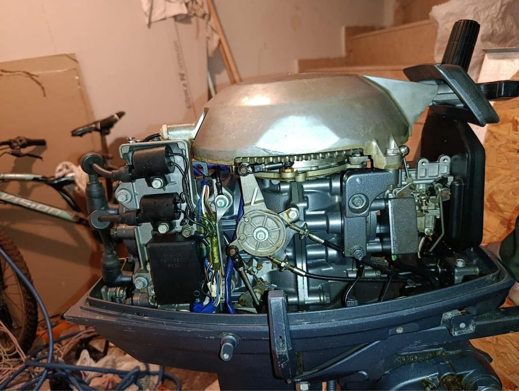 YAMAHA 25HP KISA ŞAFT TEKNE BOT DENİZ MOTORU YACHT - 5