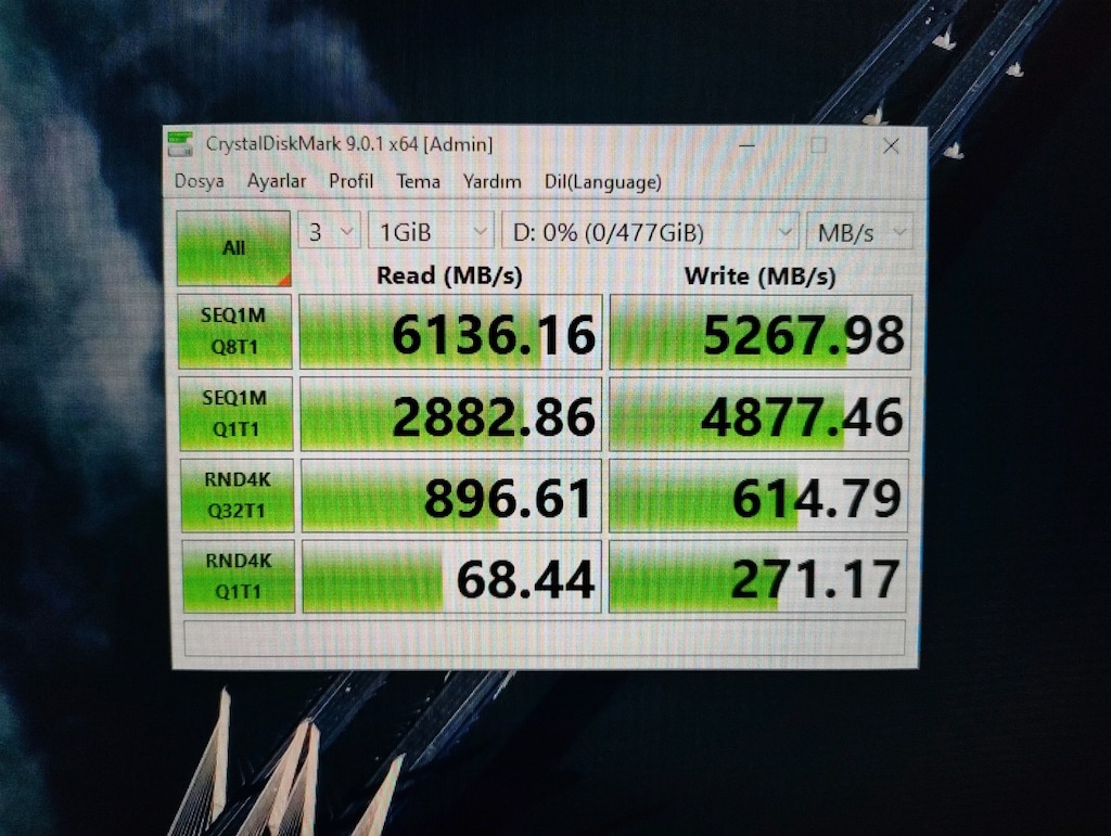 SAMSUNG PM9C1A 512 GB 2242 M.2 SSD - 6,100MB/s - 5,200MB/s - 4