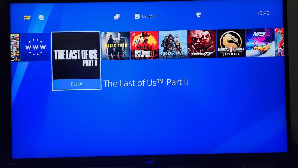 PS4 Slim 1 TB GOLD Edition, FC 27+15 Oyun, 2 Orijinal Gold Kollu - 5
