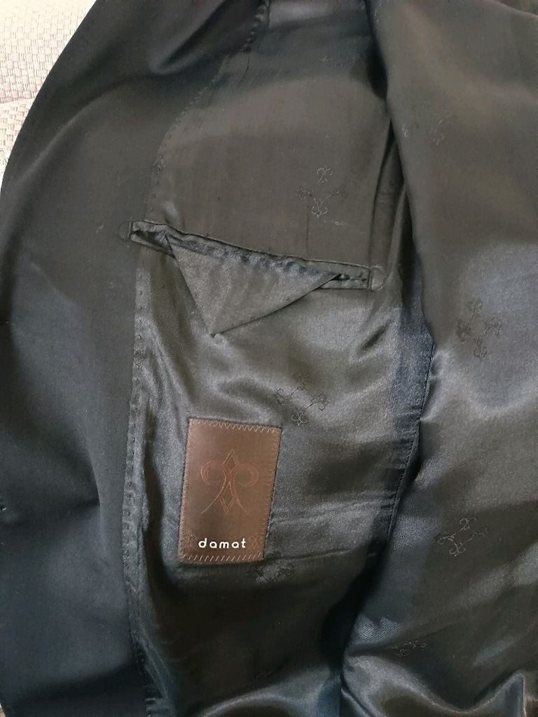 D's Damat Siyah Klasik Ceket - 5