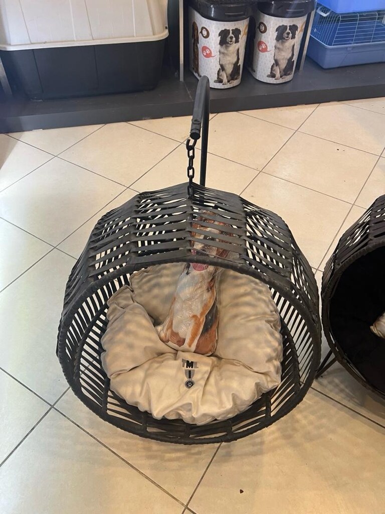 Büyük Boy• Ferforje• A kalite Kedi Köpek Salıncak Yatak - 3