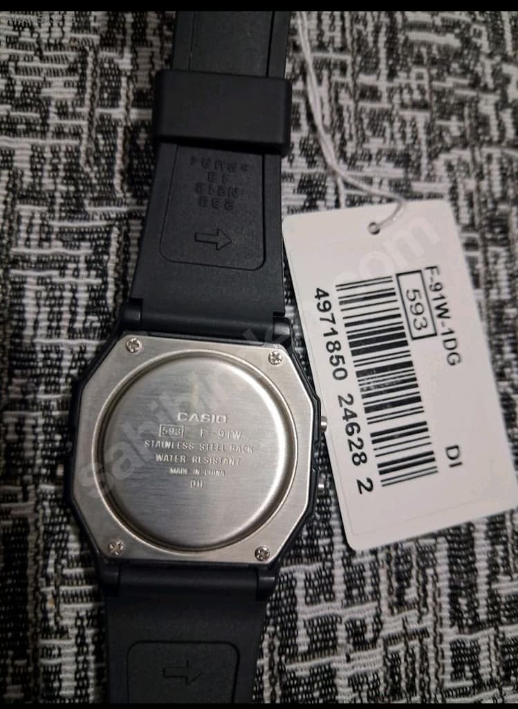 Sıfır Casio F91W Garantili - 3