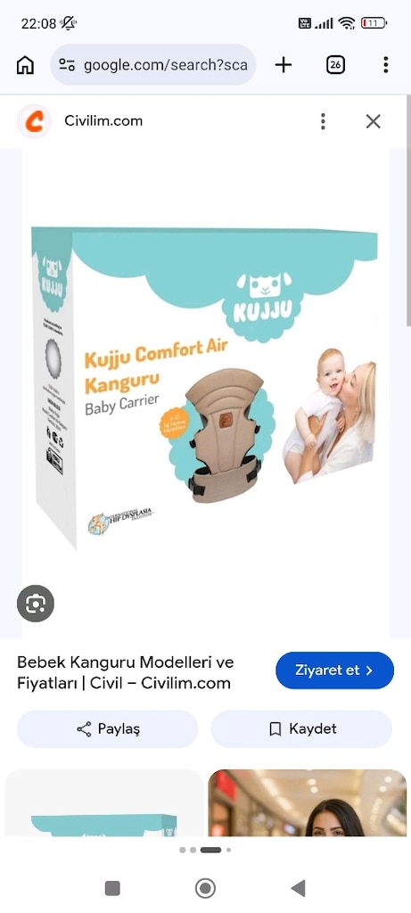 Bebek ana kucagı kanguru - 2