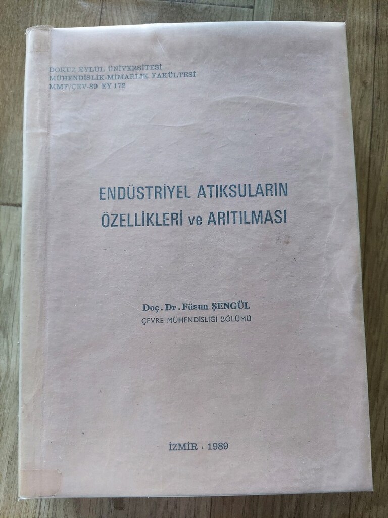 Çevre Mühendisliği Kitapları 17 adet - 13