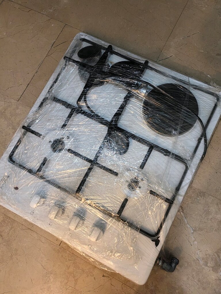 Set üstü ocak. Ariston hotpoint beyaz renk. - 5