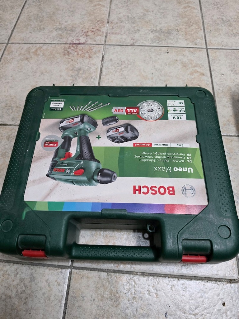Bosch UneoMaxx 18V SDS Çift Akülü Pnömatik Kırıcı Delici Matkap - 2