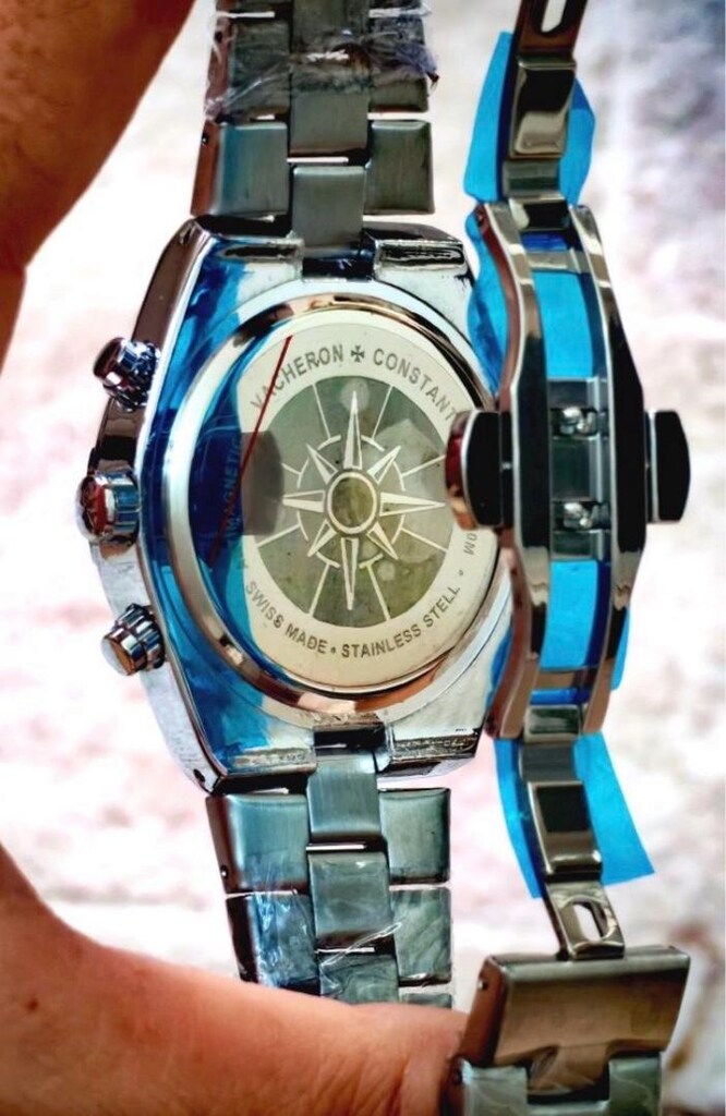 Vacheron Constantin Yeşil Kronograf Saat - 4