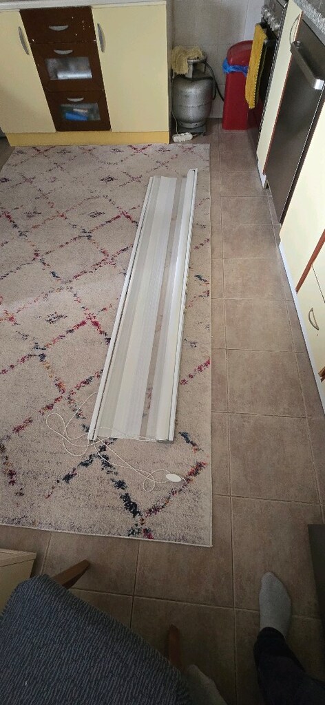 stor perde 210x200 temiz sağlam aparatı tam - 7