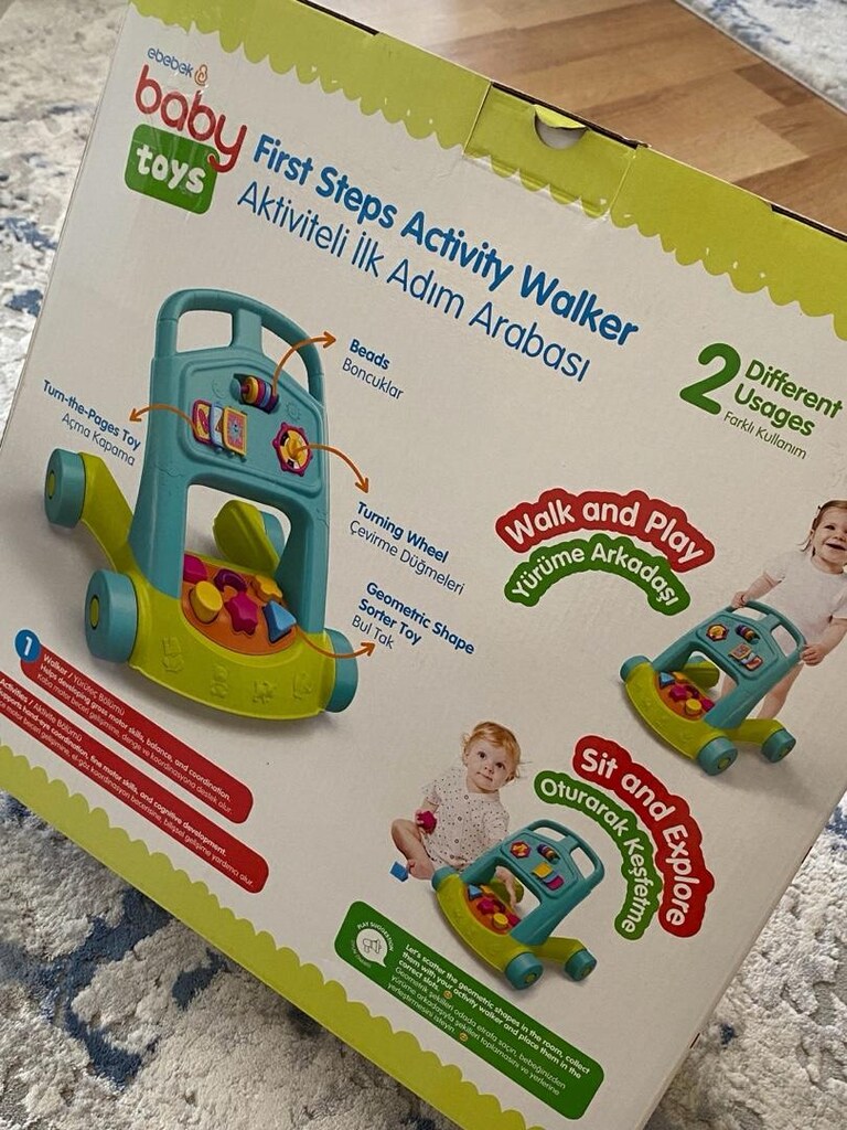 baby toys yürüme arkadaşı ve aktivite arabası