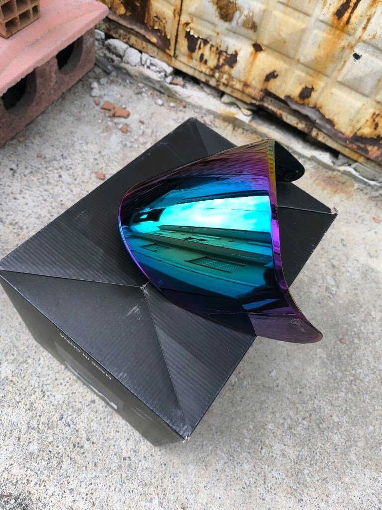 Kask Camı Gökkuşağı JK 528 (EVO) Yarım Model İçin Uyumlu Sıfır İzmir - 2
