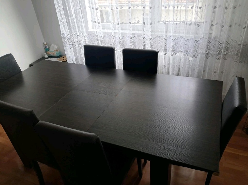 yemek odasi seti acilirmasa+tv sehpasi+2 adet vitrin - 3