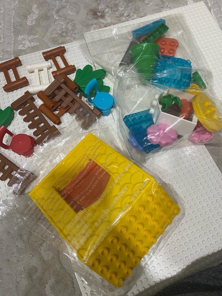 Lego duplo uyumlu çiftlik evi - 2