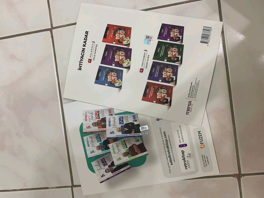 KPSS Matematik Deneme Seti (2 Kitap Bir Arada) - İlker Karabulut & Yek - 2