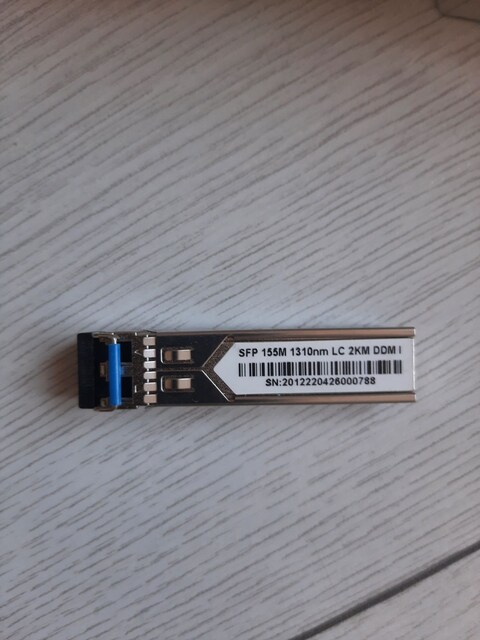 SFP 155M 1310NM LC 2KM DDM FİBER DÖNÜŞTÜRÜCÜ MODÜL KUTULU