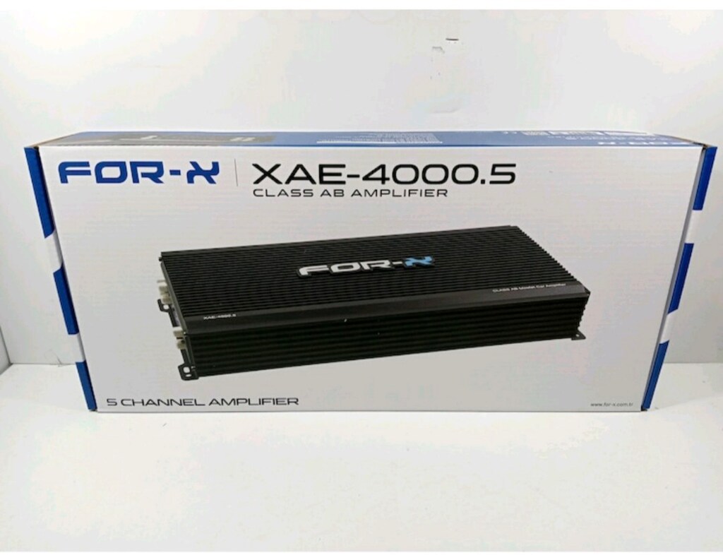 For-X Amfi 4000W 5Kanal Bass Kontrol SIFIR - 4