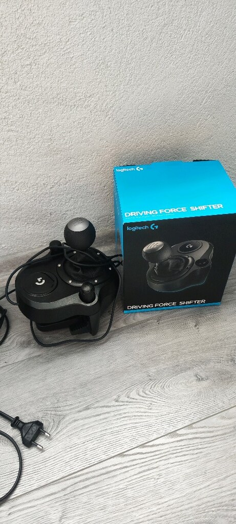 Logitech G923 + vites kolu (shifter) - 4
