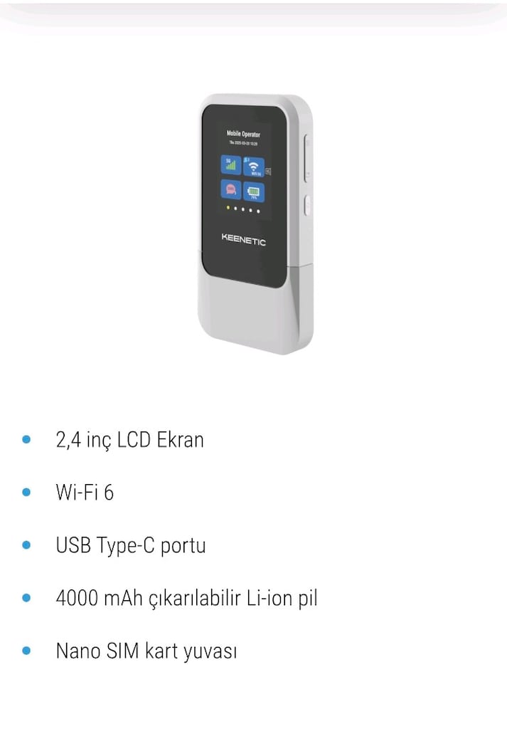süper hızlı 5G mobil modem - 3