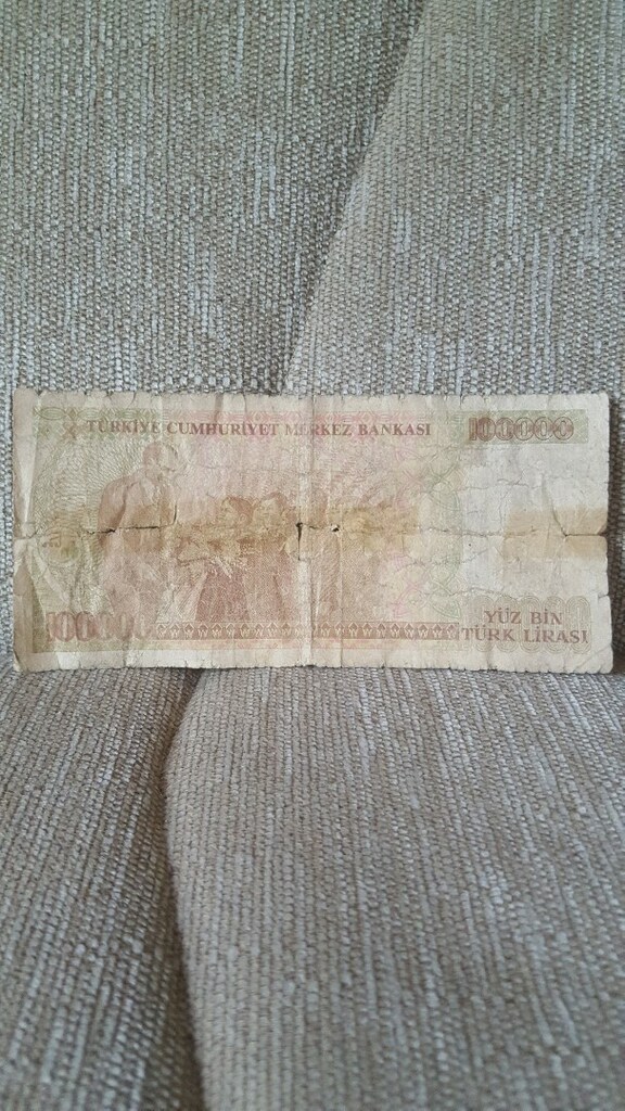 yüz bin tl / eski para - 2