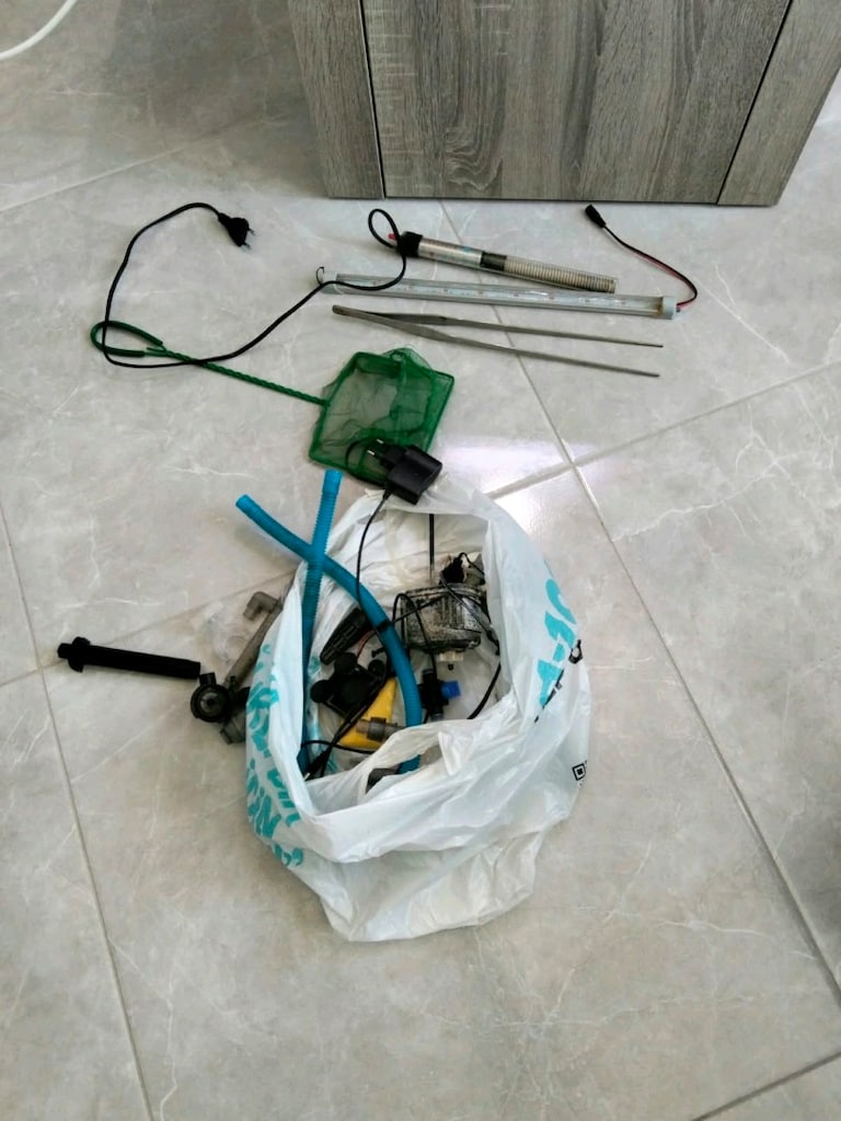 büyük boy akvaryum ve aparatları - 20