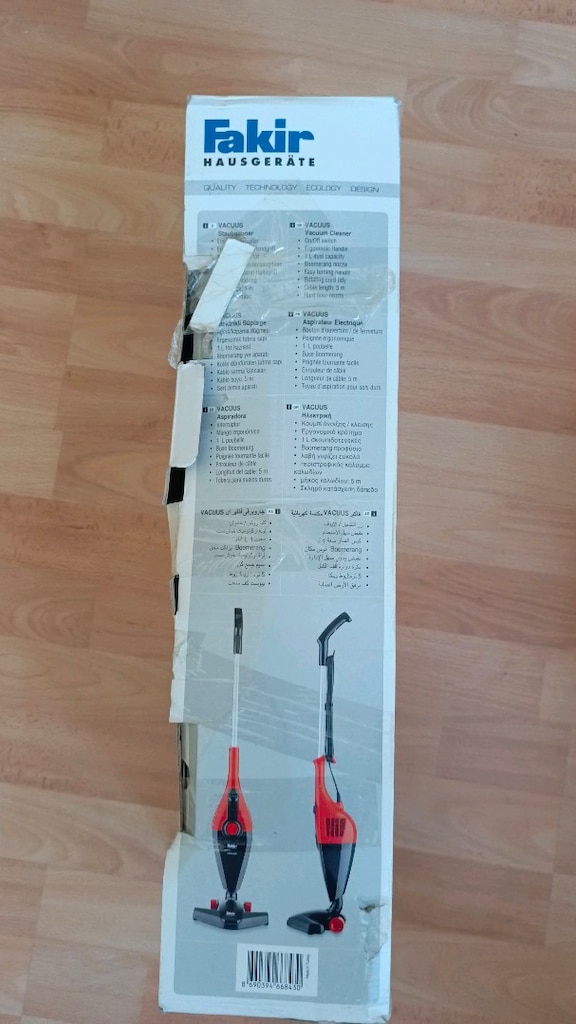 FAKİR VACUUS ELEKTRİKLİ DİKEY SÜPÜRGE - 4