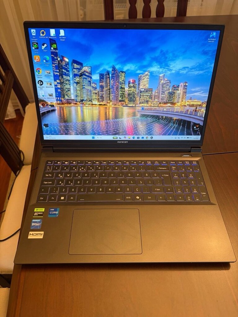 Temiz Monster Tulpar T6 V3.3.1 | i7 13.Nesil | RTX 5060 | 165Hz Ekran - 6