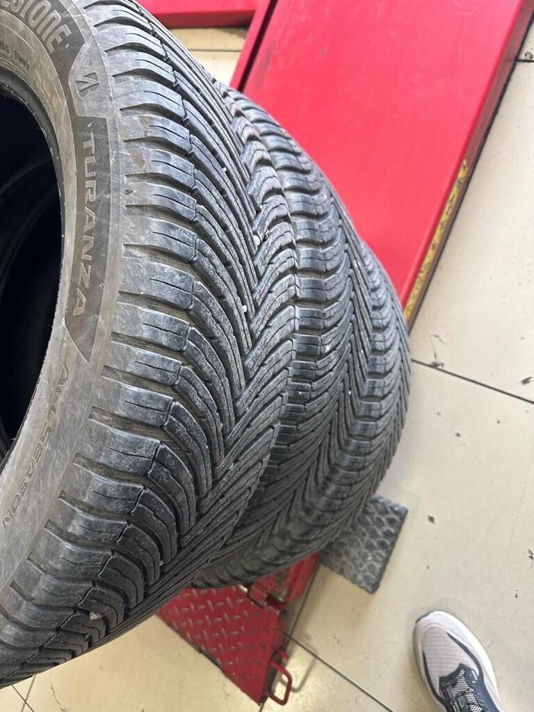 Bridgestone turanza alleseason 6 mevsimlik lastik 6 ay kullanıldı - 2