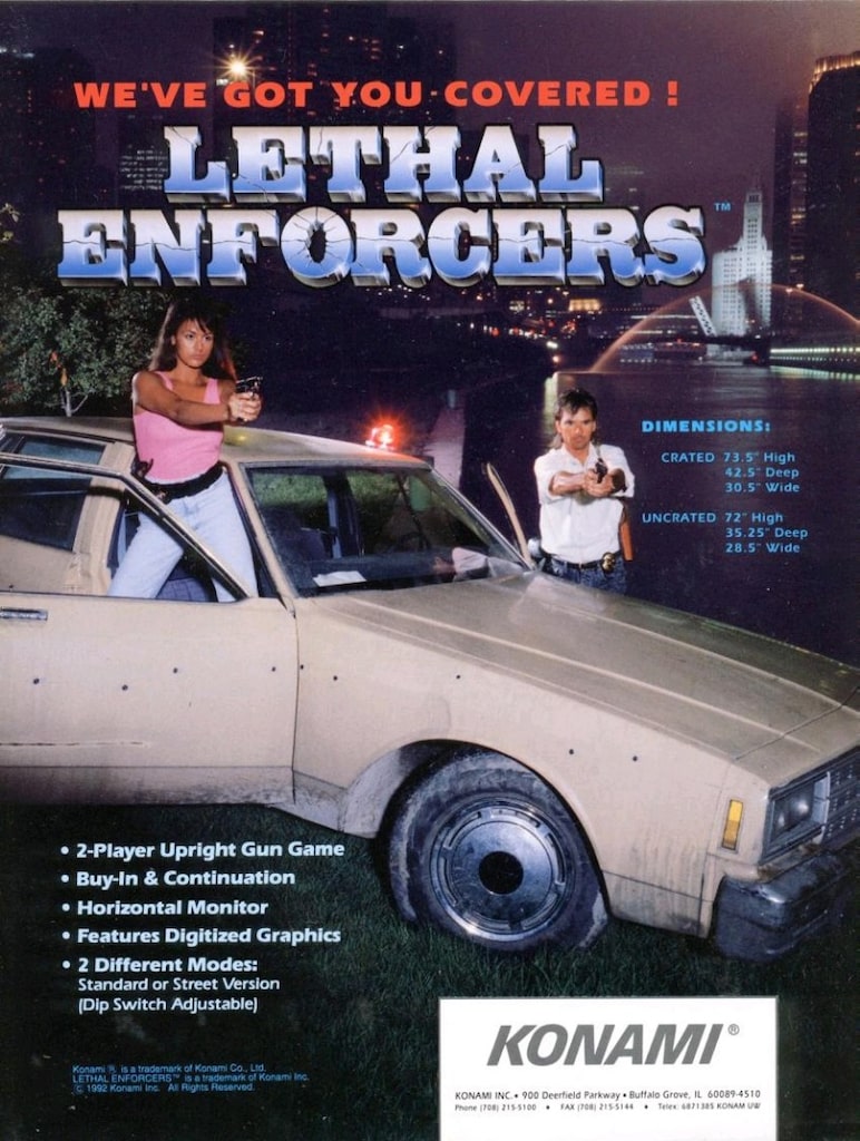 LETHAL ENFORCERS ORJİNAL ARCADE BOARD - 5