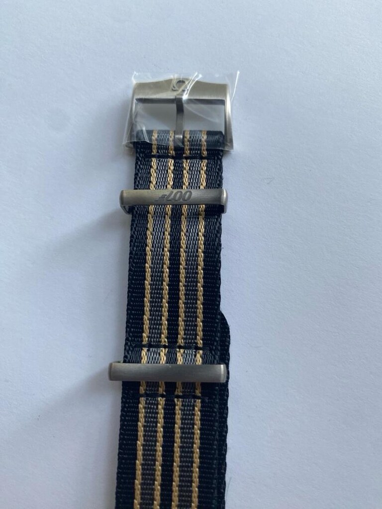 omega James Bond Titanyum tokalı hasır kordon 20 mm - 3