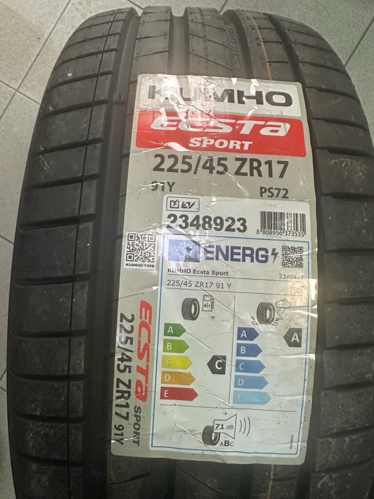 225/45/17 kumho 2026 yazlık - 4