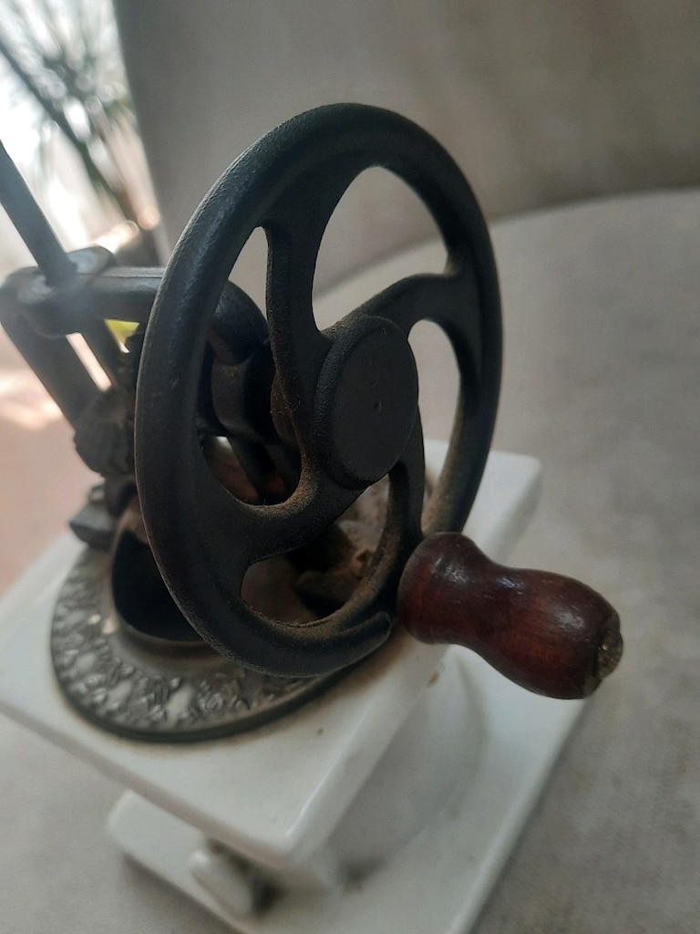 retro seramik kahve değirmeni - 5