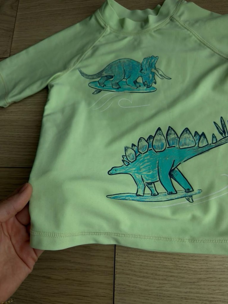 Carter’s Dinozor Desenli Koruyucu Mayo Set - 5