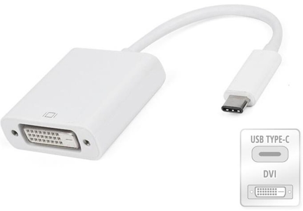 Type C To Dvi 24+5 Çevirici Dönüştürücü Adaptör - 2