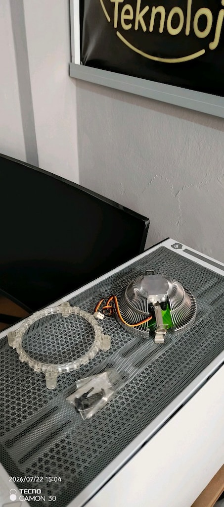 Snowman m800 bilgisayar işlemci fanı - 2