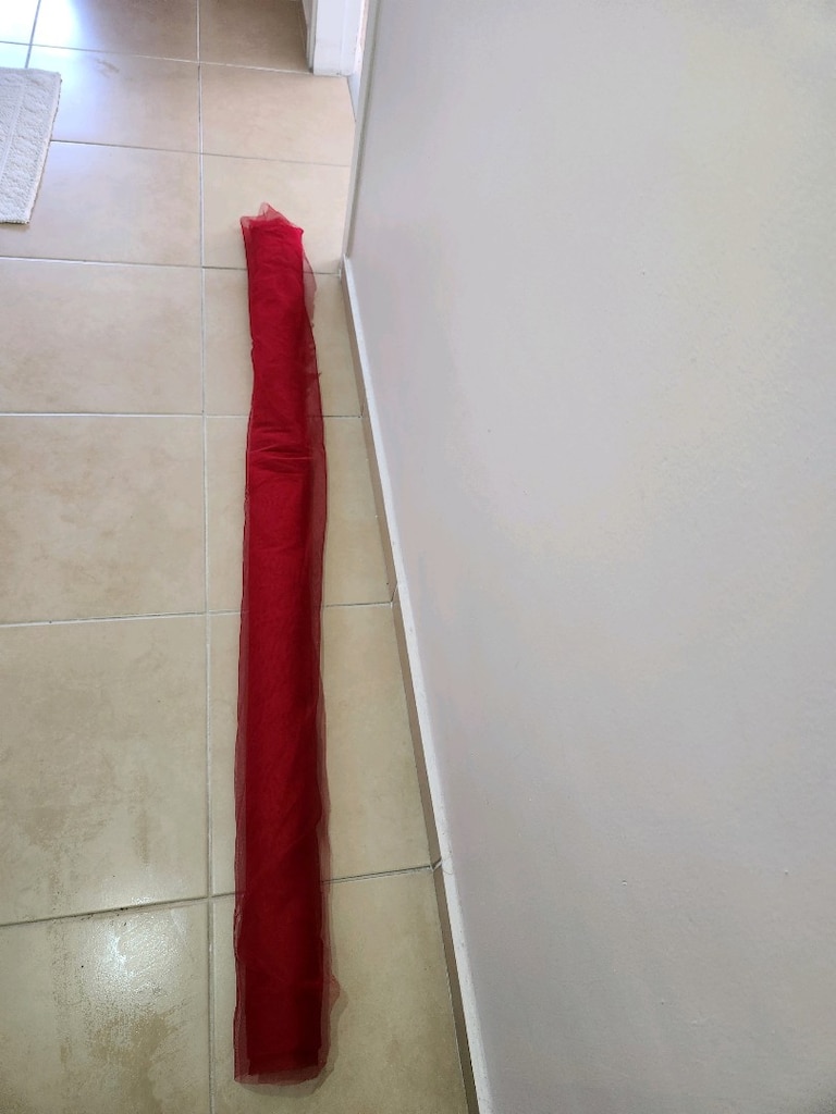 Kırmızı tül - 2