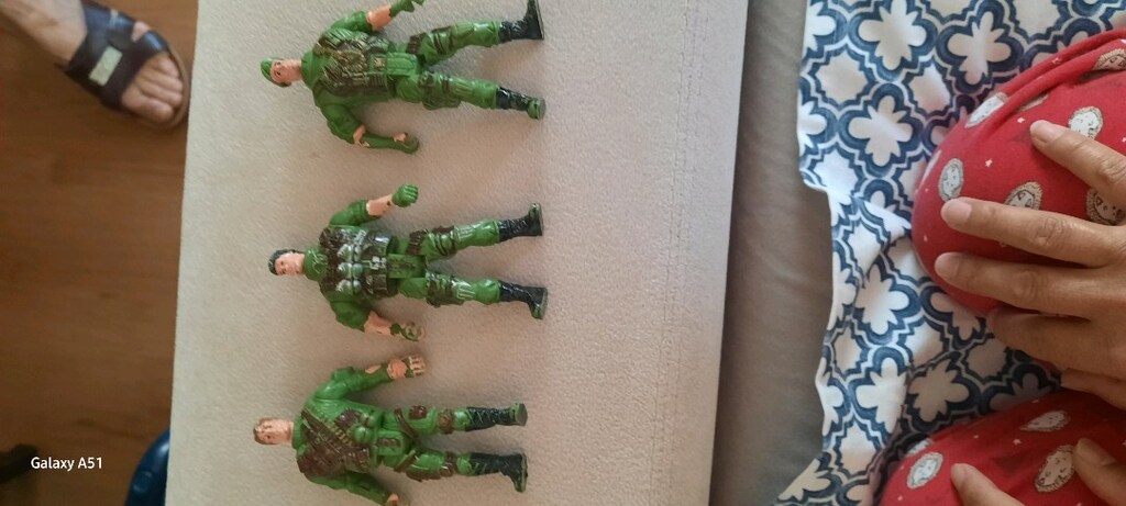 3 lü asker figür seti oyuncak - 3