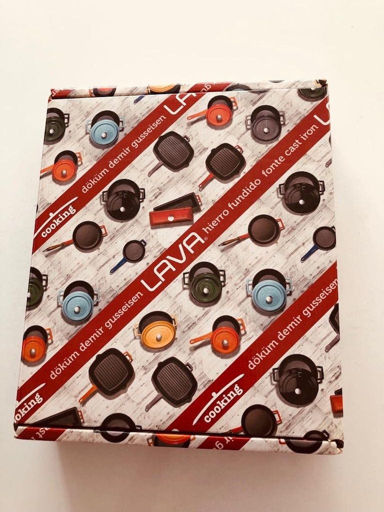 LAVA 28cm çok amaçlı döküm yayvan tencere - 8