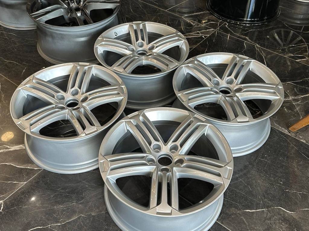 18 JANT 5X112 VW SEAT SKODA AUDİ ORJİNAL SIFIR AYARINDA TAKIM - 4