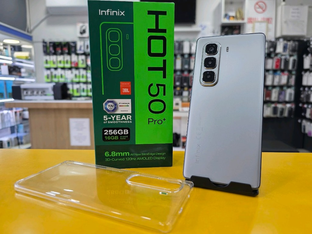 İnfinix Hot 50 Pro Plus, 256GB 16GB Ram. 3 Günlük Hatasız. Gri - 4