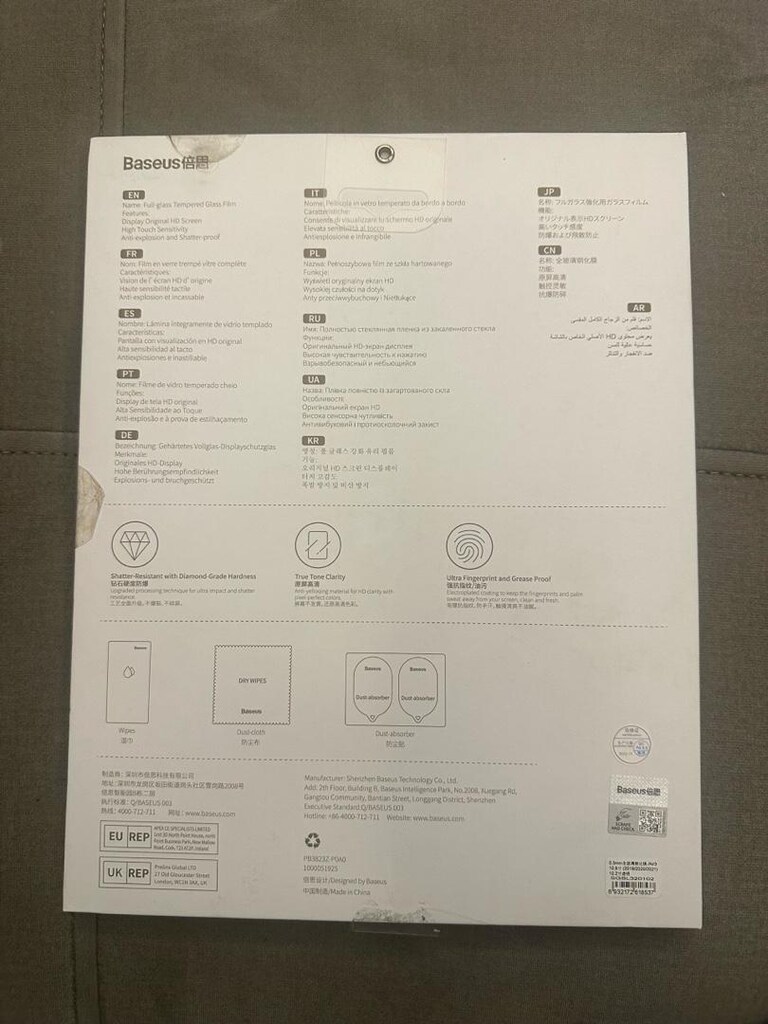 İPad Pro / İPad Air 3 / iPad 7-8-9 10.5 inç ekran koruyucu Baseus - 2