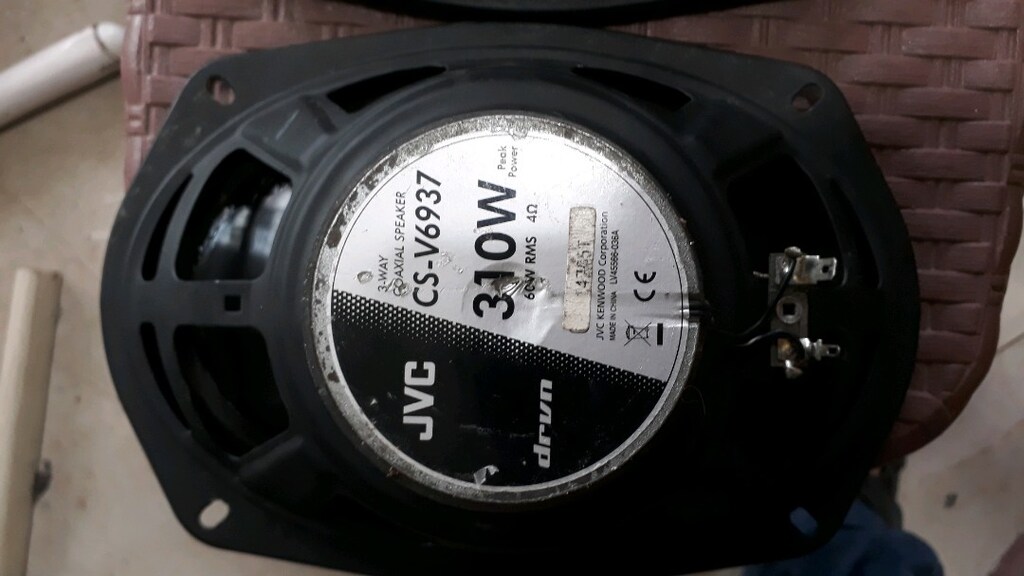 JVC oval hoparlör 310 watt - 5